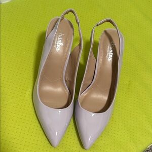 Charles & Keith Light Purple Slingback Heels